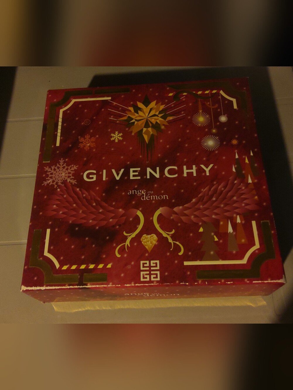 GIVENCHY Angels & Demons Empty Box 8.25 x 8.25 x 2.5 inches